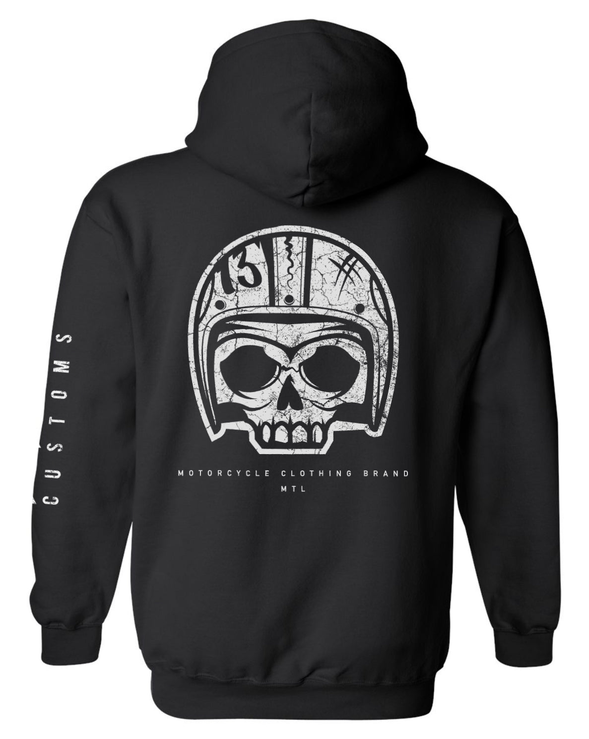 BOOTH_ORIGINALVINTAGE_HOODIE_BACK with sleeve print