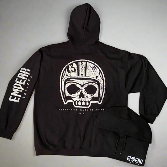 BOOTH ORIGINAL PULLOVER w SLEEVE PRINT