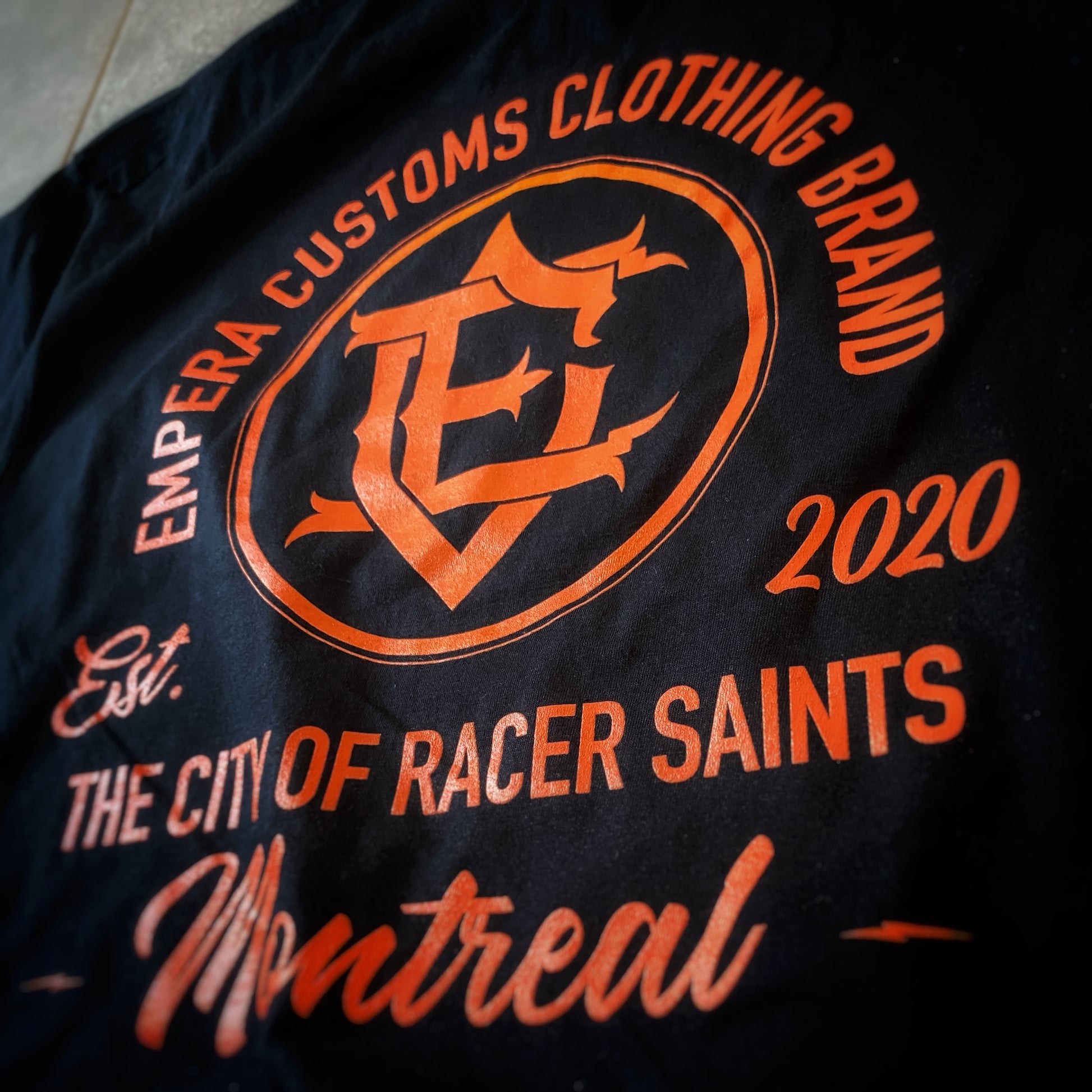 Back Design of Saints Mark close-up