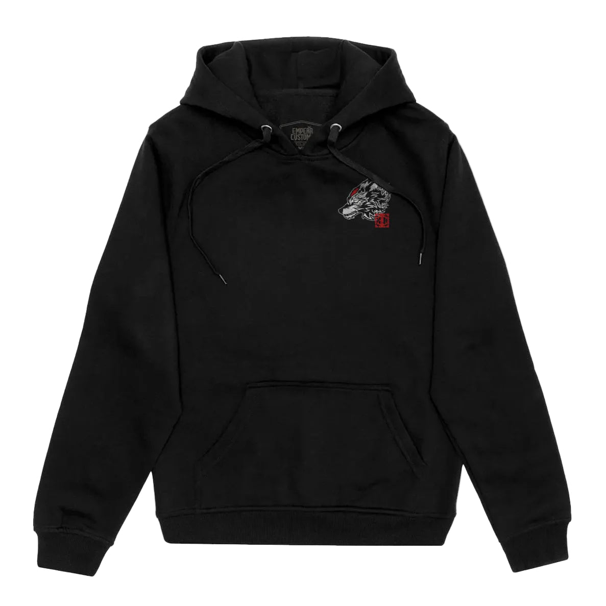 CONQUERINGDIV_ALPHAINSTINCT_HOODIEFRONT (WOLF-HEAD)