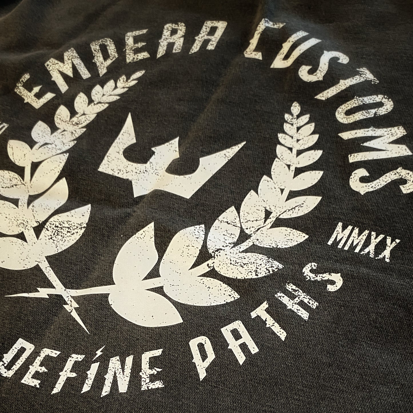 Defiance Back Design Close-up