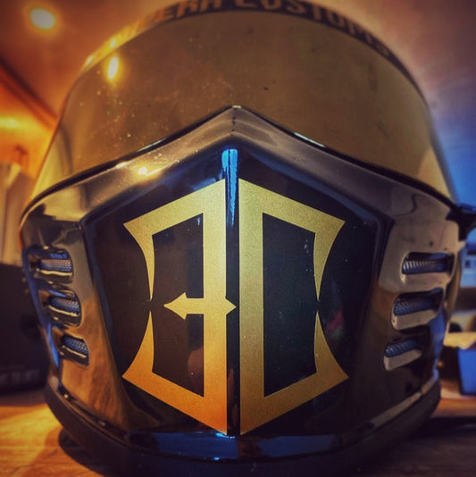 EC GOLD DECAL - HELMET