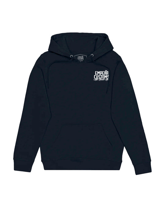 EMPERA_RISE_NAVYHOODIE_WHITEFRONT