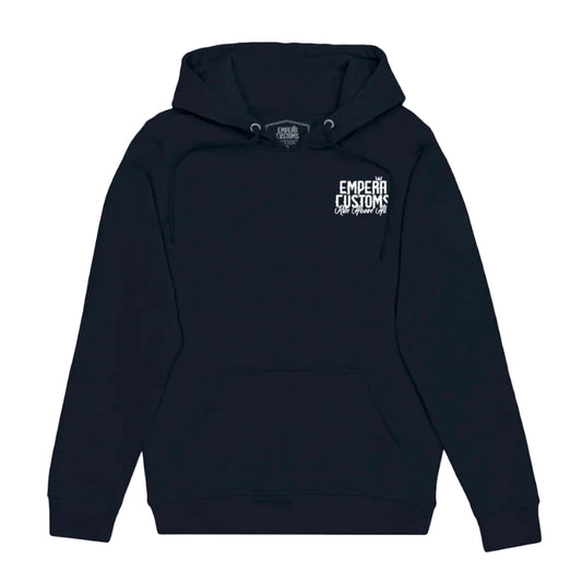 EMPERA_RISE_NAVYHOODIE_WHITEFRONT