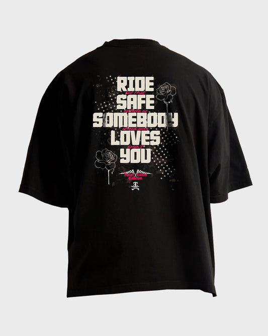 SOMEBODY LOVE YOU (PINK) OVERSIZED TEE