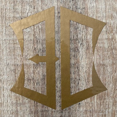 EC GOLD DECAL