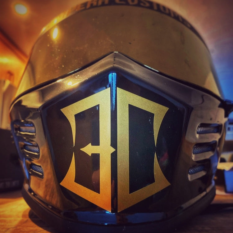 EC GOLD DECAL - HELMET