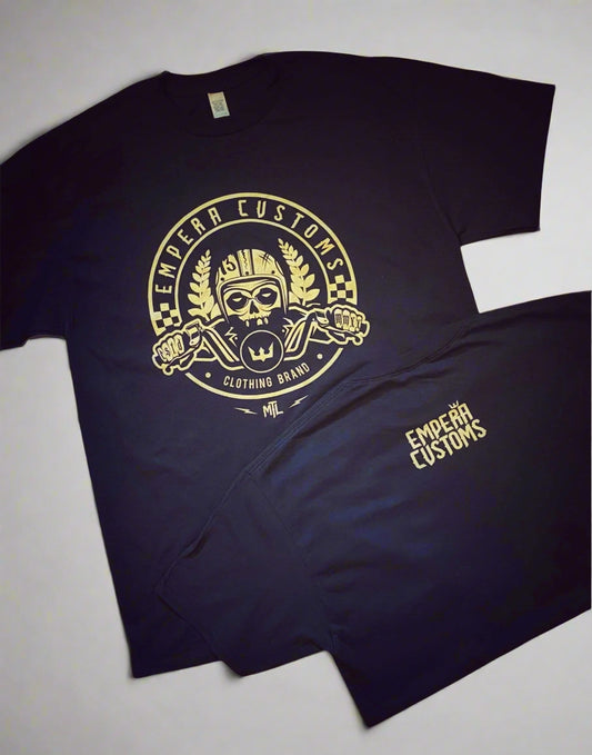 MTL Insignia Gold Tee front and back